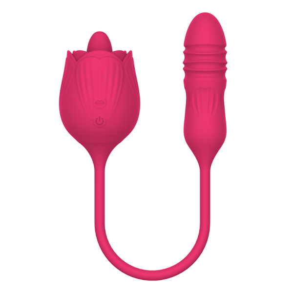 Rose telescopic jumping egg