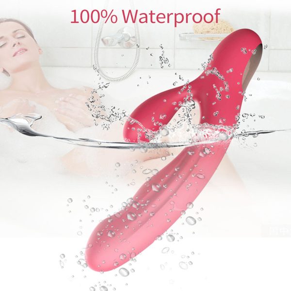 Female strong vibration AV vibration stick patting intelligent heating massage G-spot masturbation device - Image 6