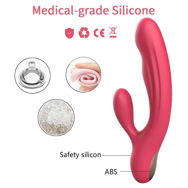 Female strong vibration AV vibration stick patting intelligent heating massage G-spot masturbation device - Image 7