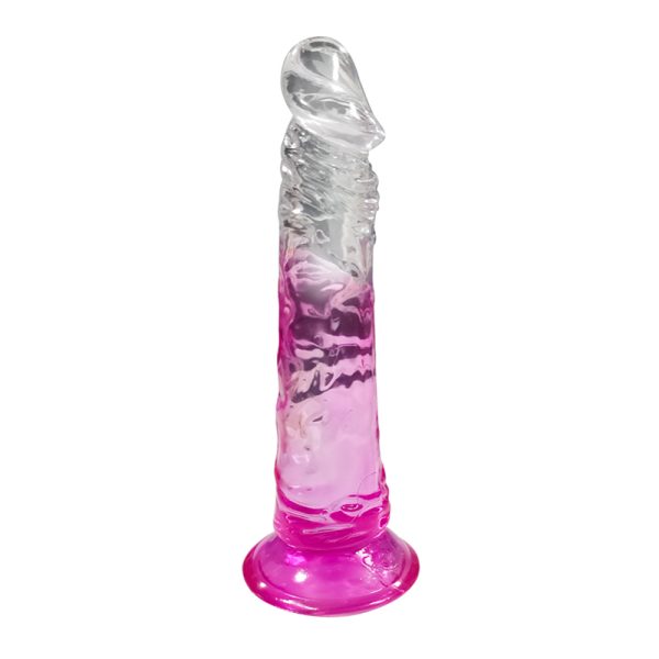 Gradient crystal brace for female masturbation climax