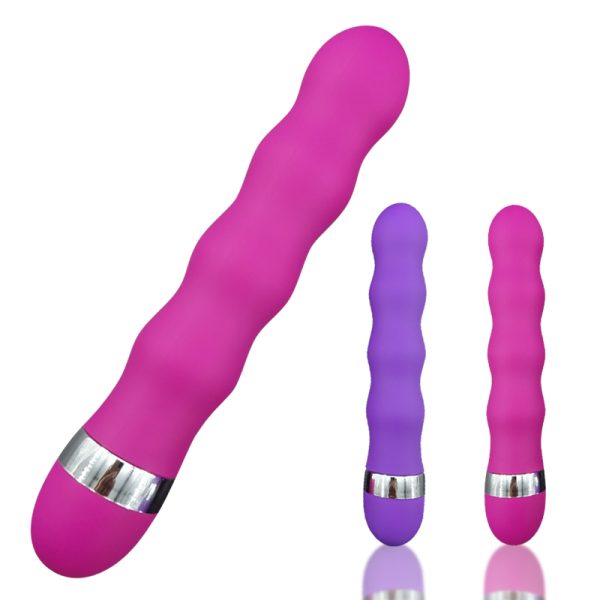 Strong vibration 20-frequency 8-speed silicone AV rod vibration rod  Threaded donkey kong bar - Image 2