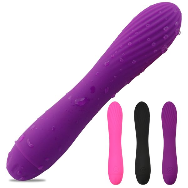 USB charging 10-frequency silicone AV vibration stick, a female flirting and masturbation device - Image 7