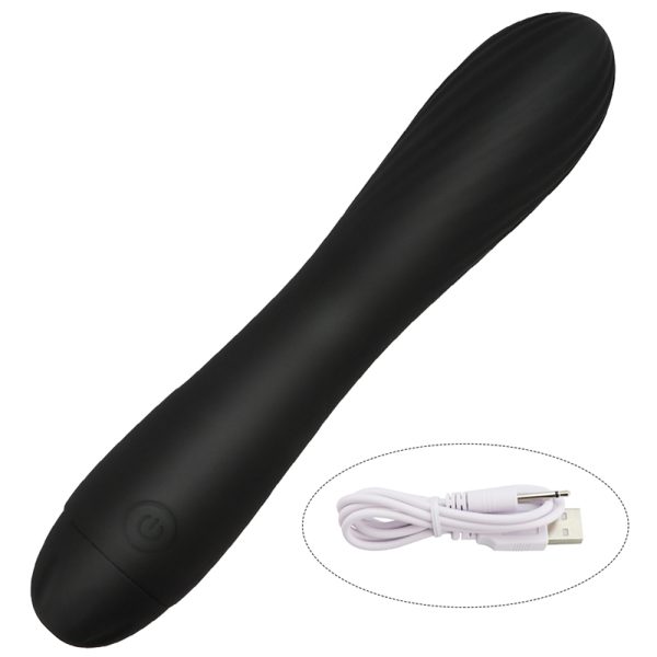 USB charging 10-frequency silicone AV vibration stick, a female flirting and masturbation device - Image 5
