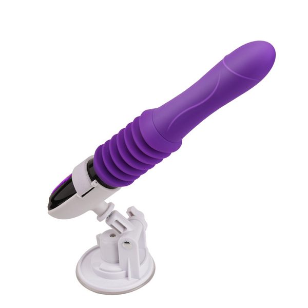 A fully automatic suction cup plug-in charging remote control gun machine for women's masturbation