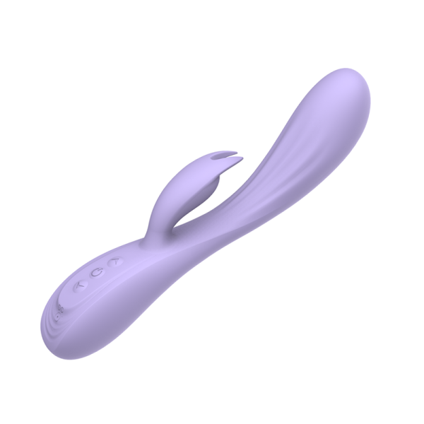 Variable frequency charging double shock G-spot vibrator Rabbit AV Massage stick - Image 8