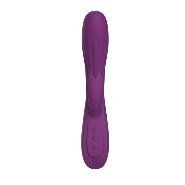 Variable frequency charging double shock G-spot vibrator Rabbit AV Massage stick - Image 4